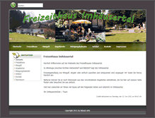 Tablet Screenshot of freizeithaus.org